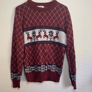 Orange Deer / Reindeer Sweater